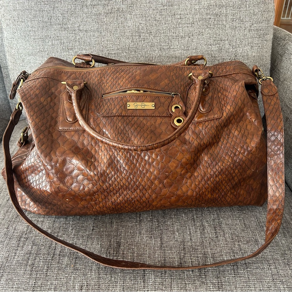 Jessica Simpson weekender bag